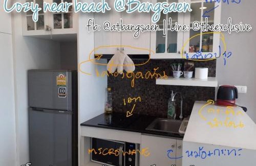 Saen Suk Apartamento | Cozy near beach 200m with toproof pool at Patio Bangsaen