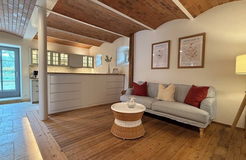 Radeburg Apartamento | Cozy new vacation apartment near Dresden with sauna and terrace