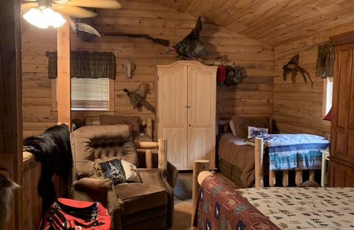 Columbia Cabina | Cozy North Woods Log Cabin