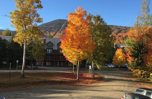 Carrabassett Valley Apartamento | Acogedor ~ EN LIFT ~ Estudio ~ Vistas de Sugarloaf ~ ¡Camina hacia todo!