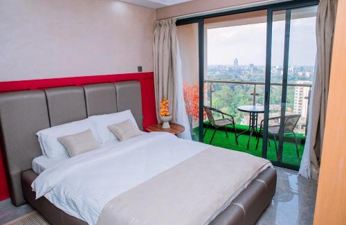 Kileleshwa Apartamento | Cozy One Bedroom Apartment with Fantastic Skyline View in Kileleshwa, Nairobi