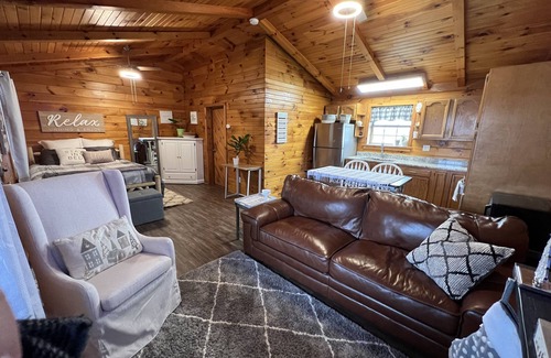 Stony Ridge Cabina | Cozy Perrysburg Cabin - Studio with Fireplace!