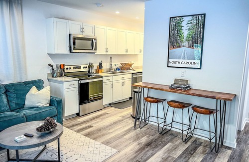 Pinehurst Apartamento | Cozy Pinehurst 2BR Apartment w/3 Beds Across from Pinehurst #6 Firepit