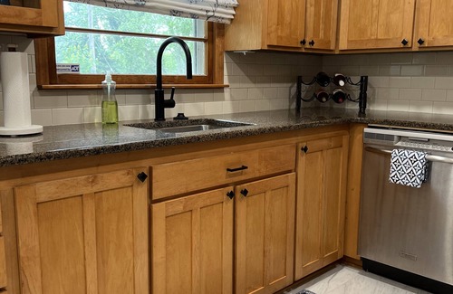 North Central Omaha Casa | Cozy Ranch with Hot Tub!