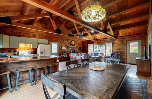 Barnstead Casa | Cozy Retreat with Spacious Deck, Firepit, and Outdoor Adventures Nearby