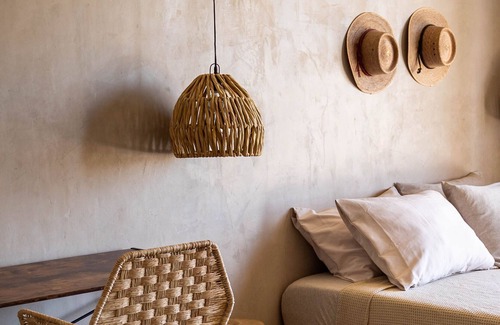 Todos Santos Hotel | Cozy room in boutique bohemian hotel in Todos Santos with Starlink - 5 min beach