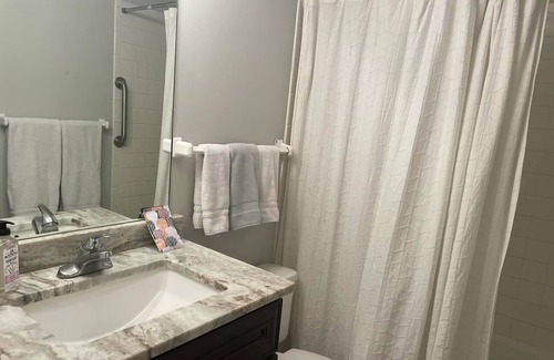 West Omaha Casa | Cozy room in townhome in welcoming Omaha with WiFi, AC