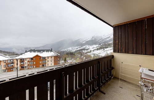 Saint-Francois-Longchamp Apartamento | Estudio acogedor 4 pers, 29m² a pie de pista