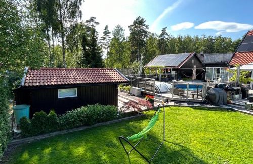 Upplands-Bro Municipality Casa | Cozy Stay near Stockholm with Pool and BBQ access