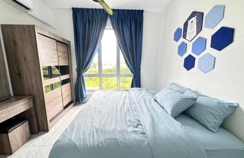 Bukit Serindit Apartamento | Cozy Stay near to Park & Melaka Town 6-8pax