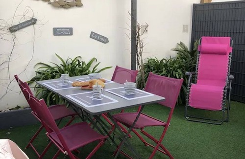 Noirmoutier-en-l'Ile Apartamento | Estudio a 50m de la playa con terraza privada, parking y WiFi