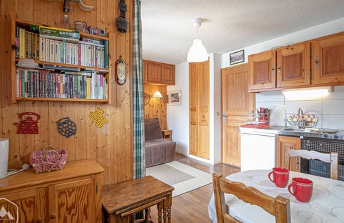 Aussois Apartamento | Estudio acogedor 3 pers, vistas montañas en Aussois