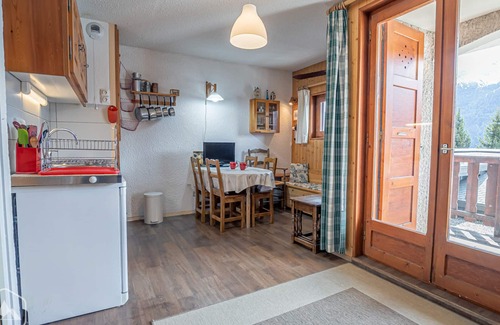 Aussois Apartamento | Estudio acogedor 3 pers, vistas montañas en Aussois