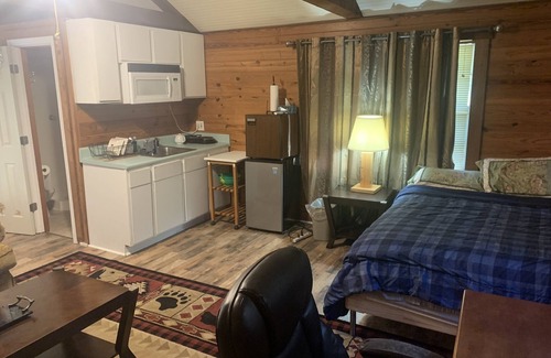 Tallahassee Apartamento | Cozy Studio apartment with cabin feel