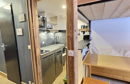 Val-d'Isere Apartamento | Cozy studio for 4 in Val d'Isère with terrace