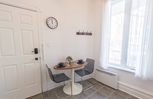 De Lorimier Apartamento | Cozy Studio in Plateau 2min to Ave Mont-Royal
