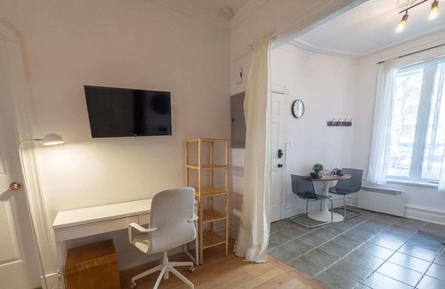 De Lorimier Apartamento | Cozy Studio in Plateau 2min to Ave Mont-Royal
