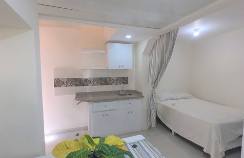 Santo Domingo Oeste Apartamento | Acogedor estudio en prestigiosa comunidad cerrada: estacionamiento privado, wifi, aire acondicionado