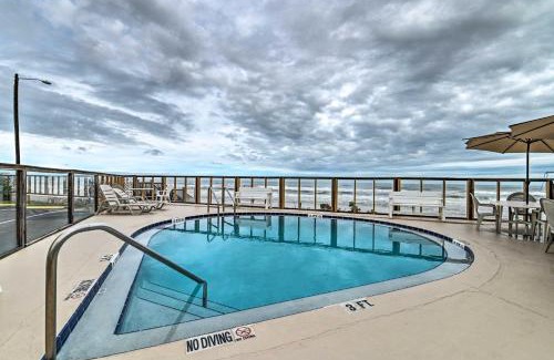 Ormond Beach Apartamento | Cozy Studio on Ormond Beach with Oceanfront Pool!