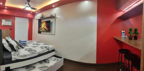 San Dionisio Apartamento | Cozy Studio Unit near Manila Airport With Swimming Pool, Full Kitchen 7A