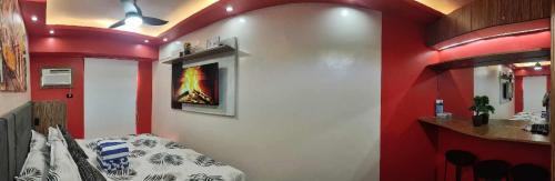 San Dionisio Apartamento | Cozy Studio Unit near Manila Airport With Swimming Pool, Full Kitchen 7A