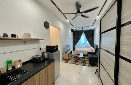 Central Seberang Perai Apartamento | Cozy Suite Studio Meritus Residensi Perai