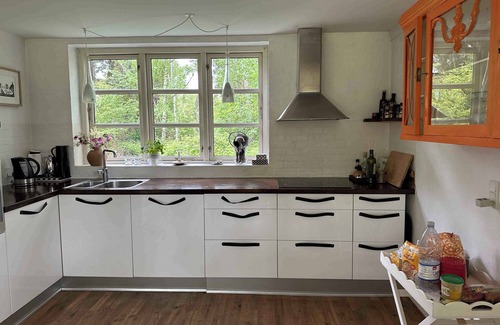 Skodshoved Casa | Cozy, thatched cottage with modern décor