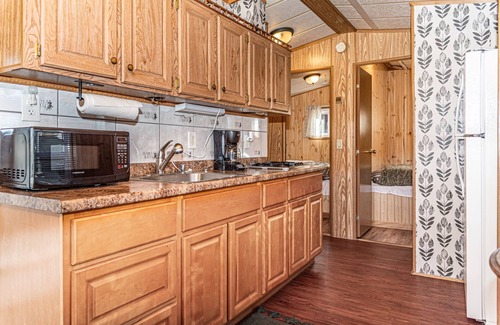 Gouldsboro Cabina | Cozy Tiny Cabin With Private Hot Tub Near Lake & Skiing