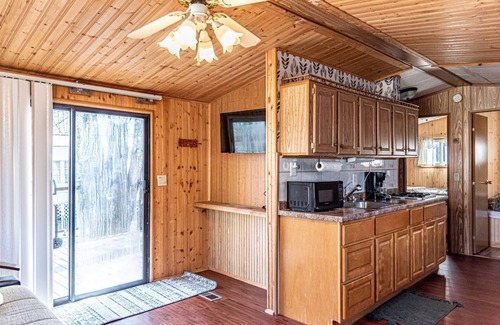 Gouldsboro Cabina | Cozy Tiny Cabin With Private Hot Tub Near Lake & Skiing