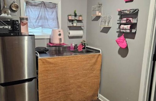 Elmore Park Cabina | Cozy tiny home in enchanting Memphis with AC, WiFi on an acre of land very quiet