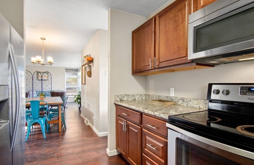 Berkley Casa | Cozy two bedroom home with beautiful landscaped yard.