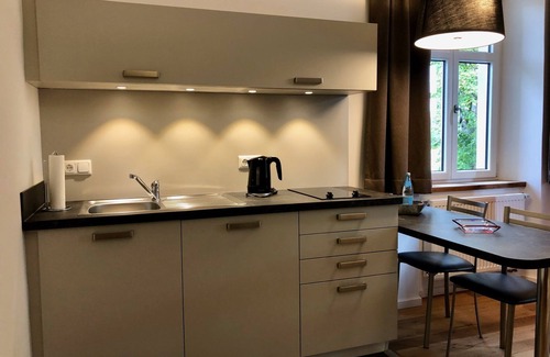Bad Alexandersbad Apartamento | Cozy vacation apartment (32 sqm) for up to two people with flat-screen TV