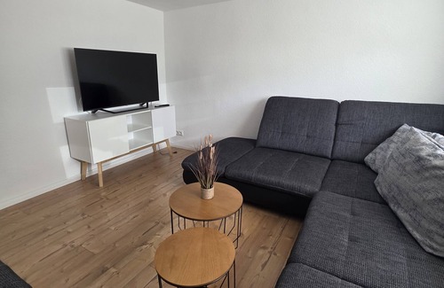 Gross Stroemkendorf Apartamento | Cozy vacation apartment "Küstenkind" in a rural location in Groß Strömkendorf.