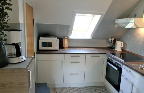 Stinteck Apartamento | Cozy vacation apartment in Westerdeichstrich. Close to the North Sea bathing area.