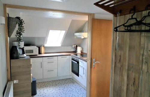 Stinteck Apartamento | Cozy vacation apartment in Westerdeichstrich. Close to the North Sea bathing area.