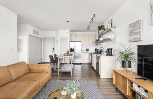 Downtown Indianapolis Apartamento | CozySuites at Bottleworks District
