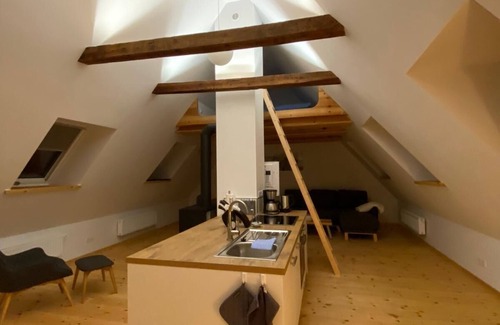 Neu Bartelshagen Casa | Crane view Baltic Sea on the Darß - Luxury & nature - Upper floor farmhouse + property