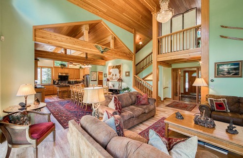 Alpine Meadows Casa | ** Creekside en Alpine w / 5 Master Suites & Bañera de hidromasaje - A partir de $ 500 / noche **