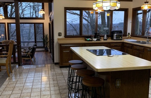 Conneaut Casa | Creek side retreat and breathtaking views! Moments from hunting and fishing!