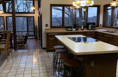 Conneaut Casa | Creek side retreat and breathtaking views! Moments from hunting and fishing!