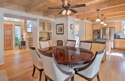 Auburn Casa | Creekside Auburn Retreat w/ Pool and Sauna!