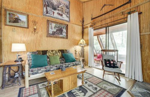 Whittier Casa | Creekside Cabin with Deck and Grill in Whittier!