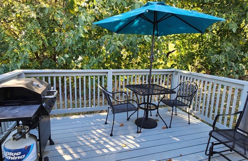 Mount Vernon Apartamento | Creekside Cottage. Weekly/ Monthly Discounts. Wifi. Private. Great deck!