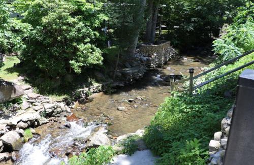 Gatlinburg - Pigeon Forge Casa | Creekside Glamping Resort- Fishing Pond, Mini Golf, Game Room, Pet Friendly
