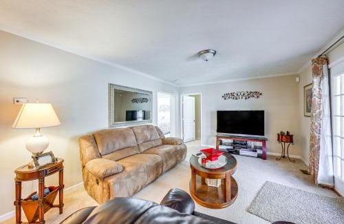 Topton Casa | Creekside Haven with Fire Pit Near Nantahala River