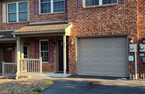 Chambersburg Casa | Spacious creekside townhome in the heart of Chambersburg!