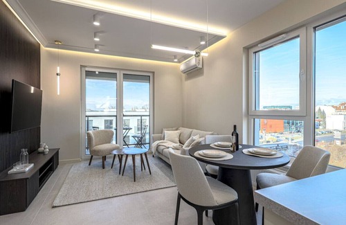 Bydgoszcz Apartamento | Crema Centrum Bydgoszczy Widok na Brd Gara