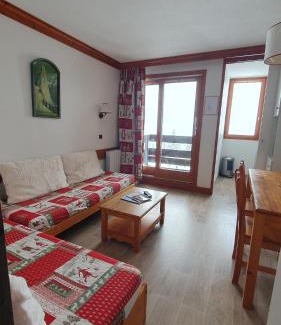 Meribel-Mottaret Apartamento | Creux de l'Ours Mottaret, 3 à 5 couchages