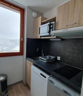 Meribel-Mottaret Apartamento | Creux de l'Ours Mottaret, 3 à 5 couchages