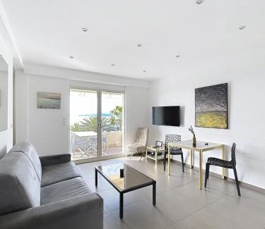 Pointe Croisette Apartamento | Croisette I - 4 pers - Front de mer - Climatisé